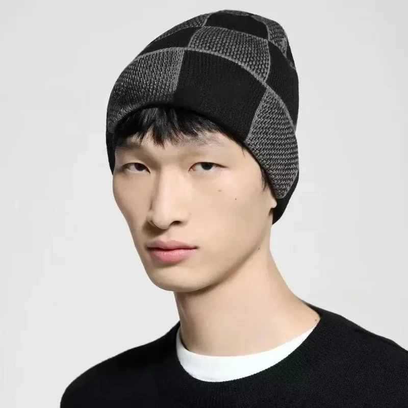 Unisex Winter Beanie with Geom - Beanie Cuffed Knit 评论和价格