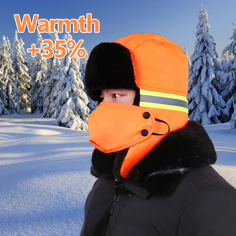 Winter Trapper Hat with Ear Fl - Trapper Hat Ear Flap 评论和价格