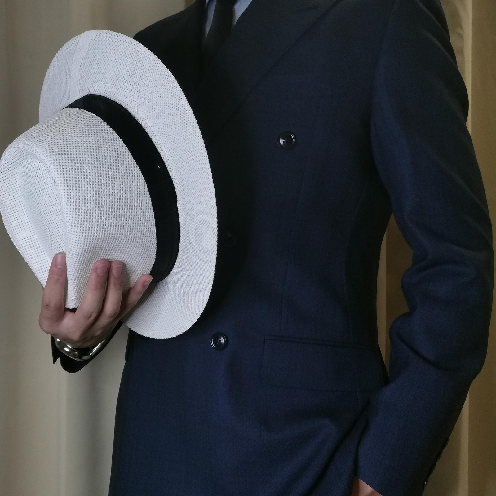 Men Summer Panama Straw Hat Na - Cowboy Hat Straw 评论和价格