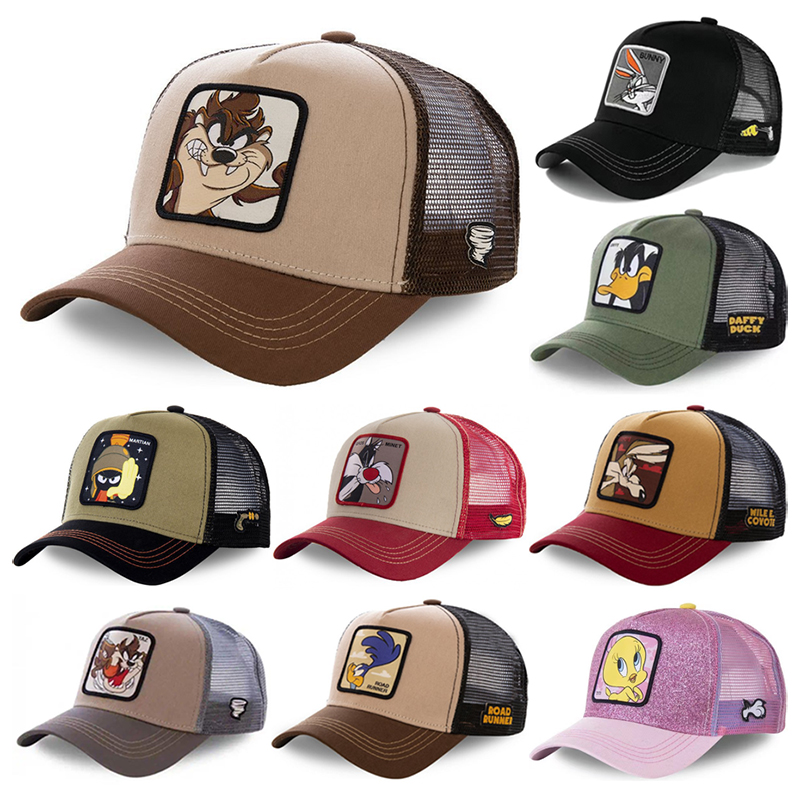 Cartoon Anime Trucker Cap Mesh - Trucker Cap Mesh 评论和价格