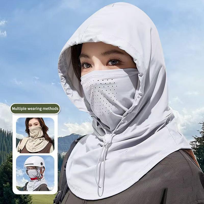 Ice Silk Sun Hat Women UV Prot - Sun Hat Wide Brim 评论和价格