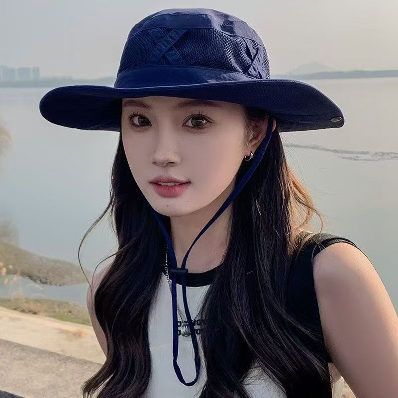 1pcs Summer Men Bucket Hat Out - Sun Hat Wide Brim 评论和价格
