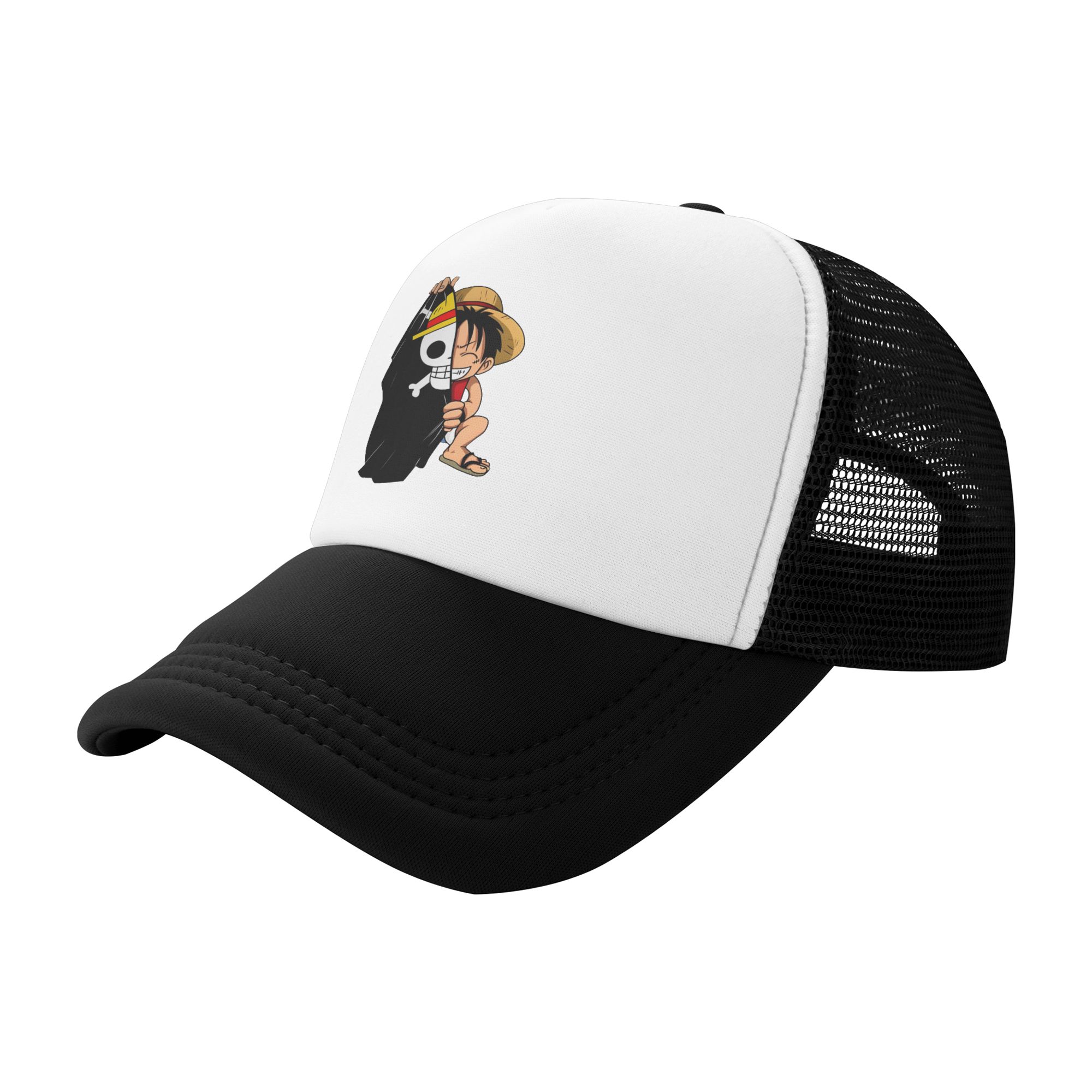onepieces o-one-piece-e luffys - Trucker Cap Mesh 评论和价格