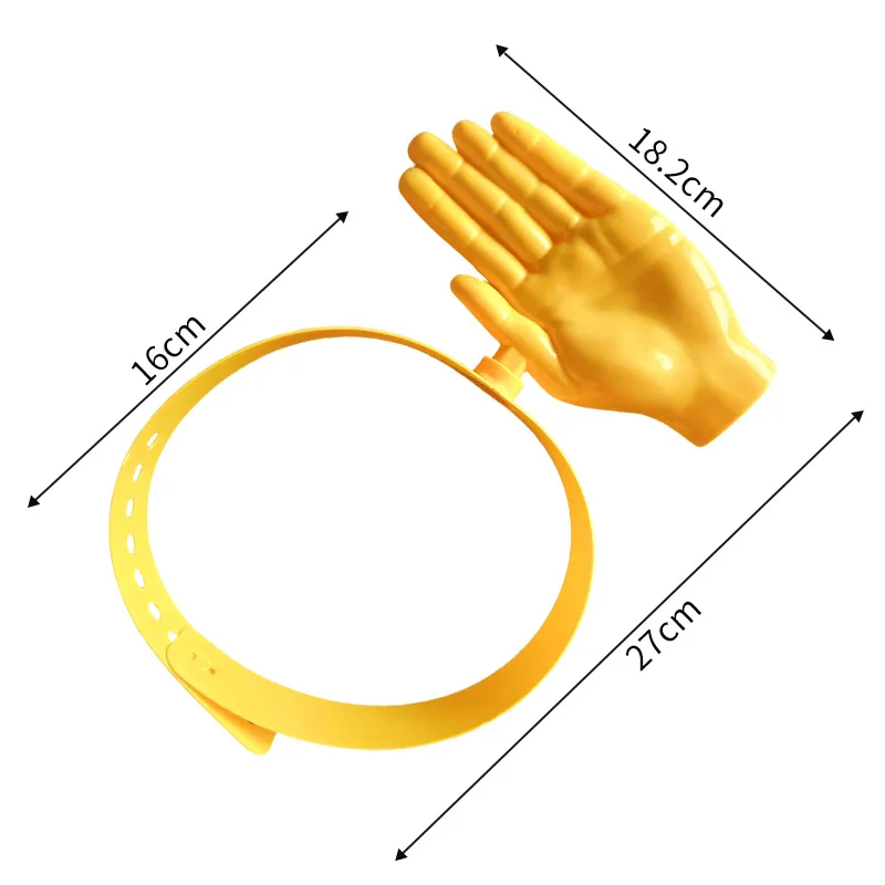 1/3Pcs Novelty 3D Palm Hand Sh - Visor Sun Hat 评论和价格